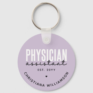 Porte-clés Médecin personnalisé Assistant PA Graduation