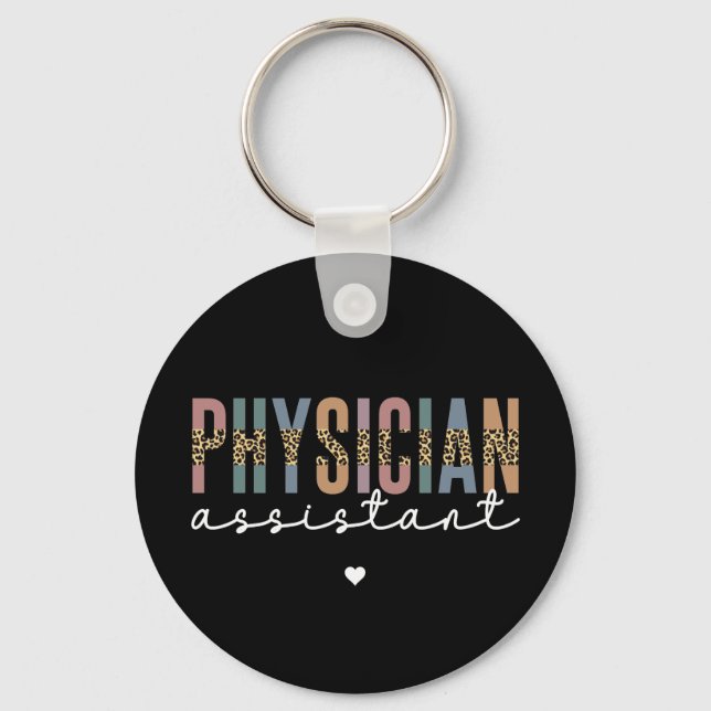 Porte-clés Médecin sur mesure Assistant Médecin Associé PA (Recto)