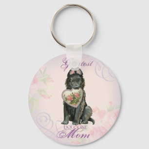 Porte-clés Médecine belge du coeur du chien de berger