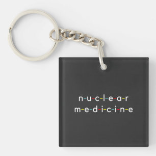 Porte-clés Médecine nucléaire Nucléologie Radiologie amusante