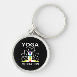 Porte-clés Méditation du yoga