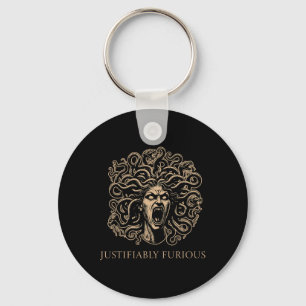 Porte-clés Méduse à juste titre furieuse Mythologie grecque F