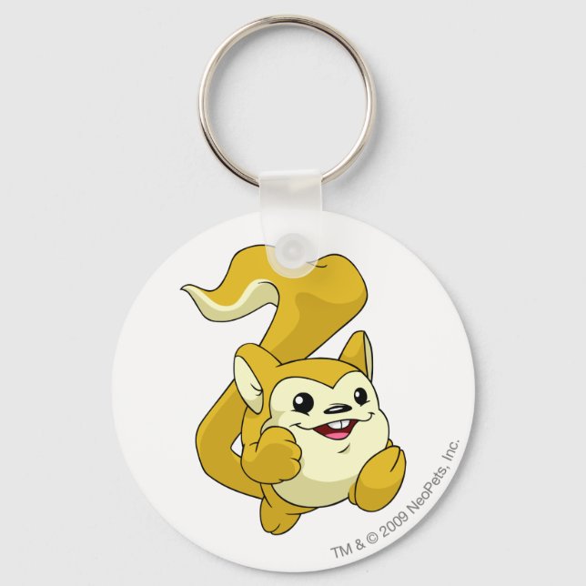 Porte-clés Meerca Jaune (Recto)