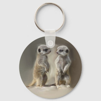 Porte-clés Meerkat bébé jumeaux