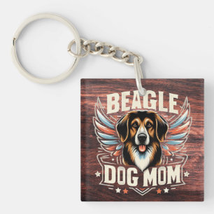 Porte-clés Meilleur Beagle Chien Maman Ever - Beagle Amoureux
