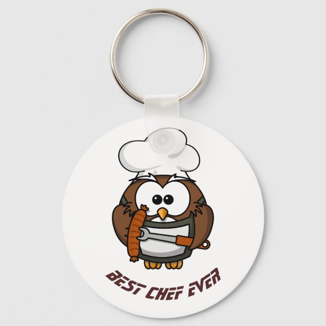Porte-clés Meilleur chef (Recto)