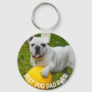 Porte-clés Meilleur Chien père toujours Photo personnalisée p