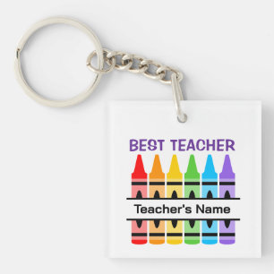 Porte-clés Meilleur enseignant, salle de classe Cadeau scolai