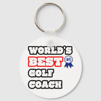Porte-clés Meilleur entraîneur de golf du monde