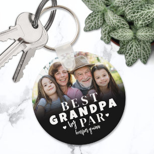 Porte-clés Meilleur Grand-Papa Par Photo