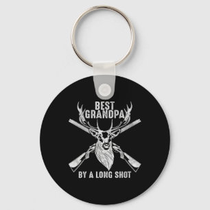 Porte-clés Meilleur Grand-Père Par Un Long Tir - Hommes Deer
