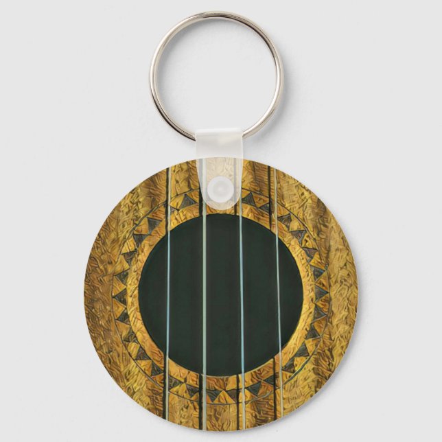 Porte-clés Meilleur guitariste (Recto)