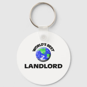Porte-clés Meilleur Landlord du monde