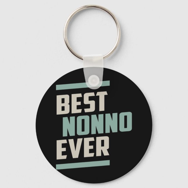 Porte-clés Meilleur Nonno jamais (Recto)