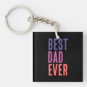 Porte-clés Meilleur Papa Jamais Minimaliste Cool Professionne