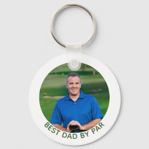 Porte-clés Meilleur papa par Par Par Golf Photo