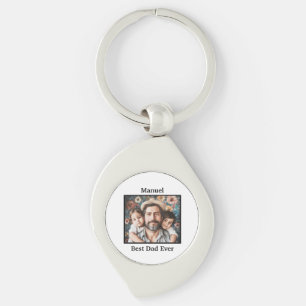 Porte-clés Meilleur papa personnaliser 