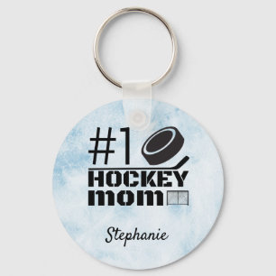Porte-clés Meilleur Porte - clé de la Mère de hockey sur glac