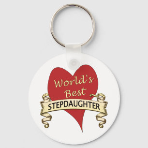 Porte-clés Meilleur Stepgirl du monde