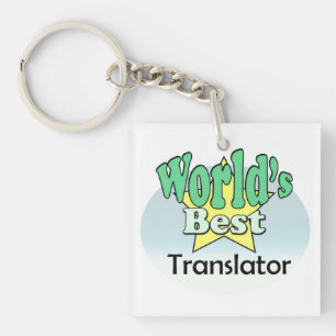 Porte-clés Meilleur traducteur du monde
