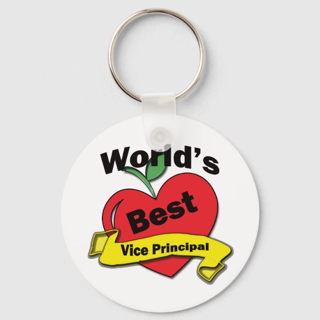 Porte-clés Meilleur vice-directeur du monde (Recto)