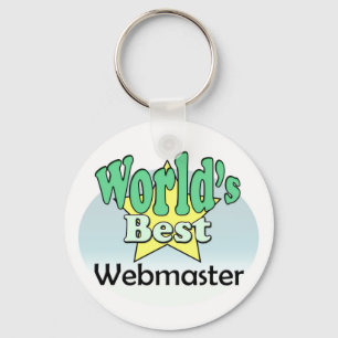 Porte-clés Meilleur Webmaster du monde