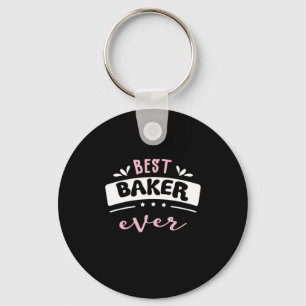 Porte-clés Meilleure idée cadeau Baker Ever