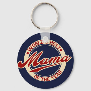 Porte-clés Meilleure maman de l'année au monde