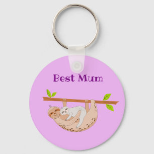 Porte-clés Meilleure maman, Fente de la Fête des mères et ann