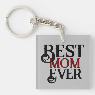 Porte-clés meilleure maman jamais, maman maman maman simple c