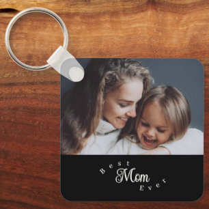 Porte-clés Meilleure Maman Moderne Simple