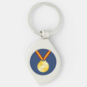 Porte-clés Meilleure Médaille de Papa Fête des Pères