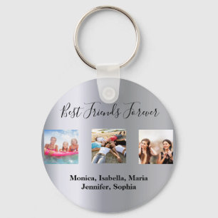 Porte-clés Meilleurs amis pour toujours BFF photos personnali