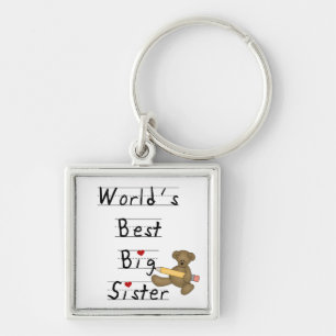 Porte-clés Meilleurs cadeaux aux grandes soeurs du monde
