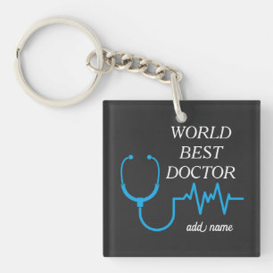Porte-clés Meilleurs Médecins de Tous les Temps Cadeaux Perso