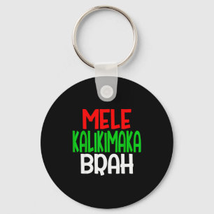 Porte-clés Mele Kalikimaka Brah - Drôle d'île hawaïenne Chris