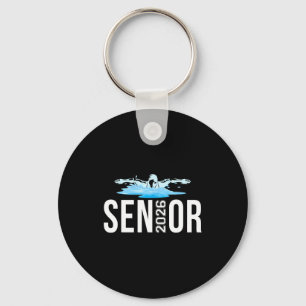 Porte-clés Membre de l'équipe de natation senior classe 2026 