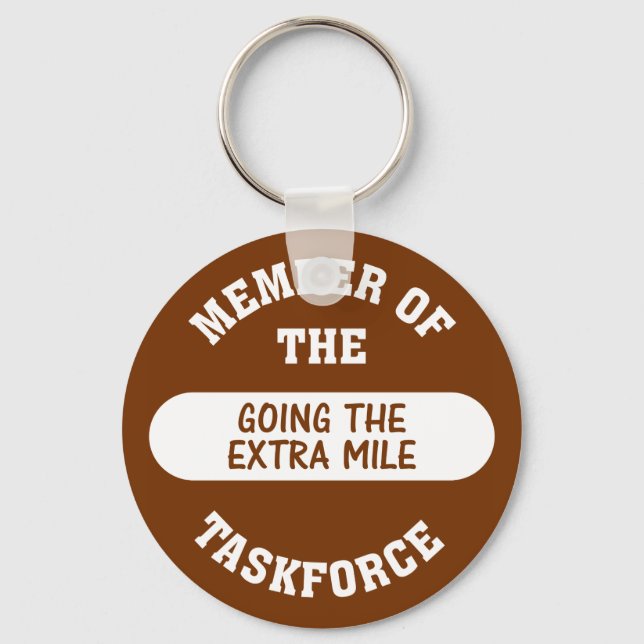 Porte-clés Membre du Groupe de travail Going the Extra Mile (Recto)
