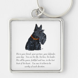Porte-clés Mémento du Terrier Écossais