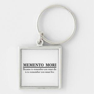 Porte-clés Memento mori