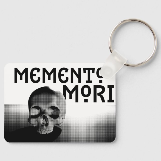 Porte-clés Memento Mori Design (Recto)
