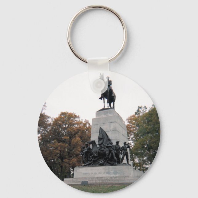 Porte-clés Mémorial de Virginie à Gettysburg NMP (Recto)