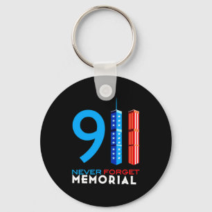 Porte-clés mémorial du 11 septembre mémorial du 11 septembre