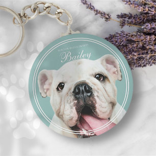 Porte-clés Mémorial pour animaux de compagnie cadre classique