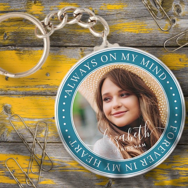 Porte-clés Mémorial toujours dans mon esprit photo élégante (Créateur téléchargé)