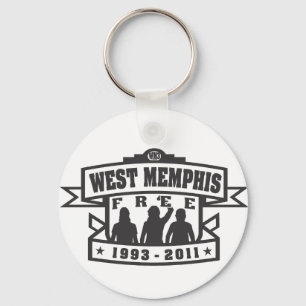 Porte-clés Memphis occidental trois