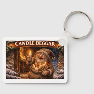 Porte-clés Mendiant de bougie lutin de Noël islandais