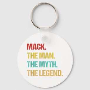 Porte-clés Mens Mack The Man The Myth The Legend