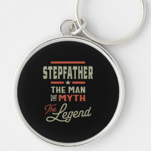 Porte-clés Mens Stepfather The Man The Myth The Legend