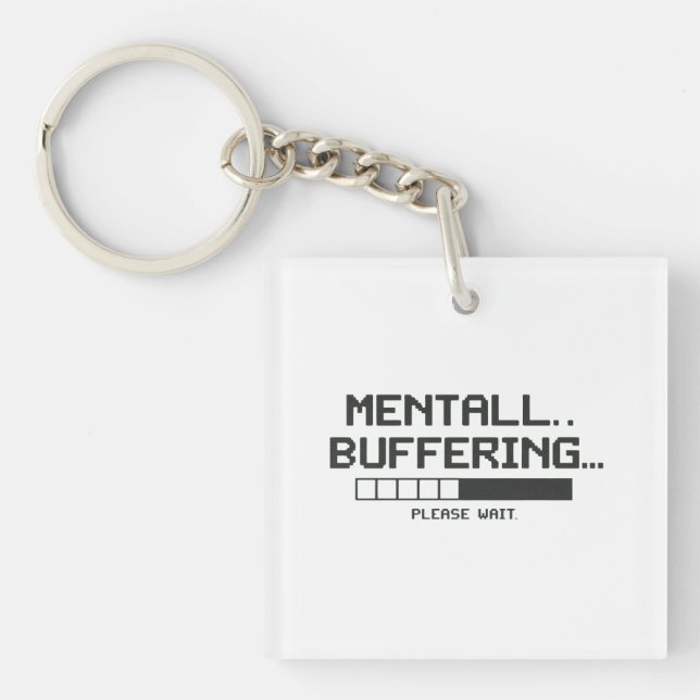 Porte-clés Mental Buffer Loading Screen (Devant)